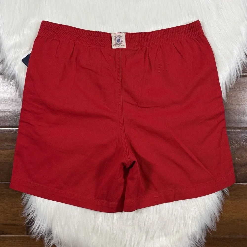 Polo Ralph Lauren Youth Boys Size 18 Red‎ Heritage Twill Cotton Pull On Shorts